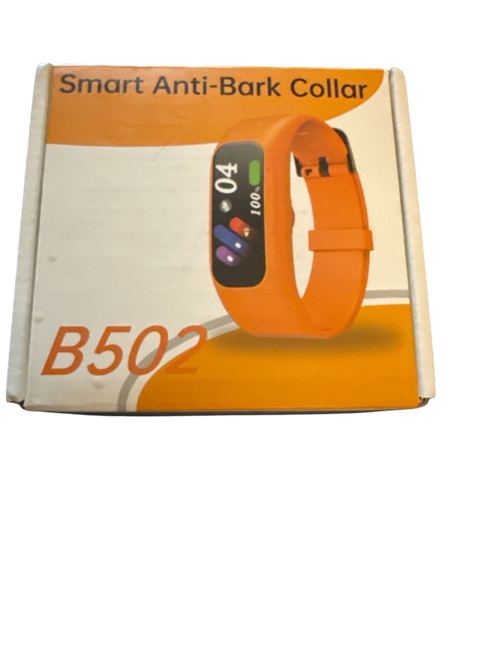 Smart Anti-Bark Dog Collar- Orange
